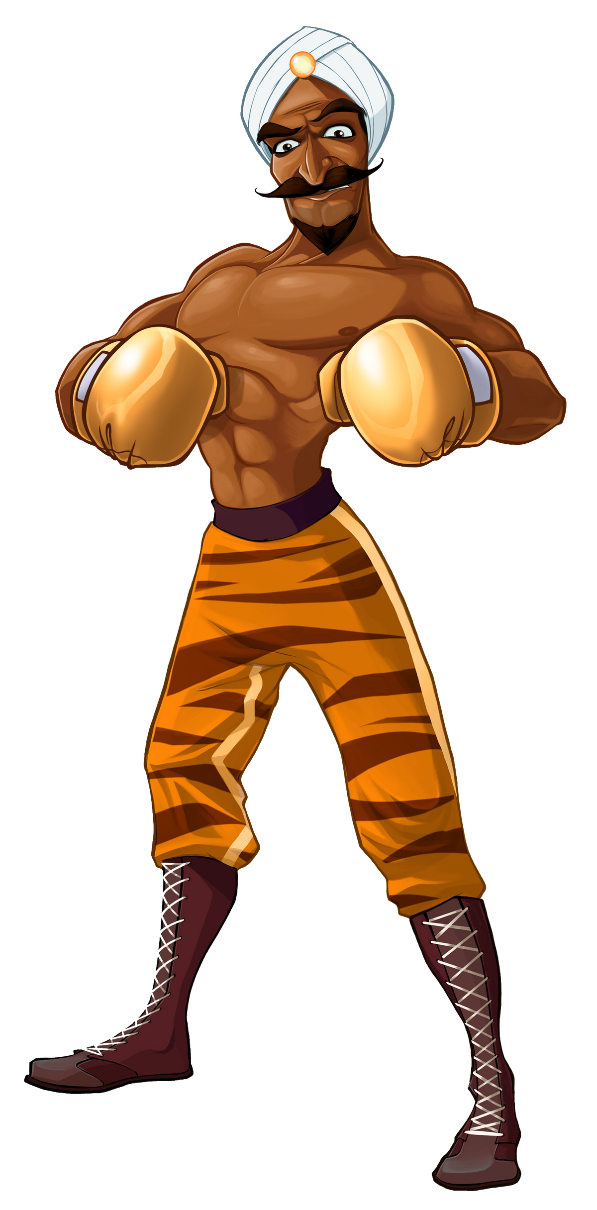 Great Tiger | Punch-Out!! Wiki | Fandom