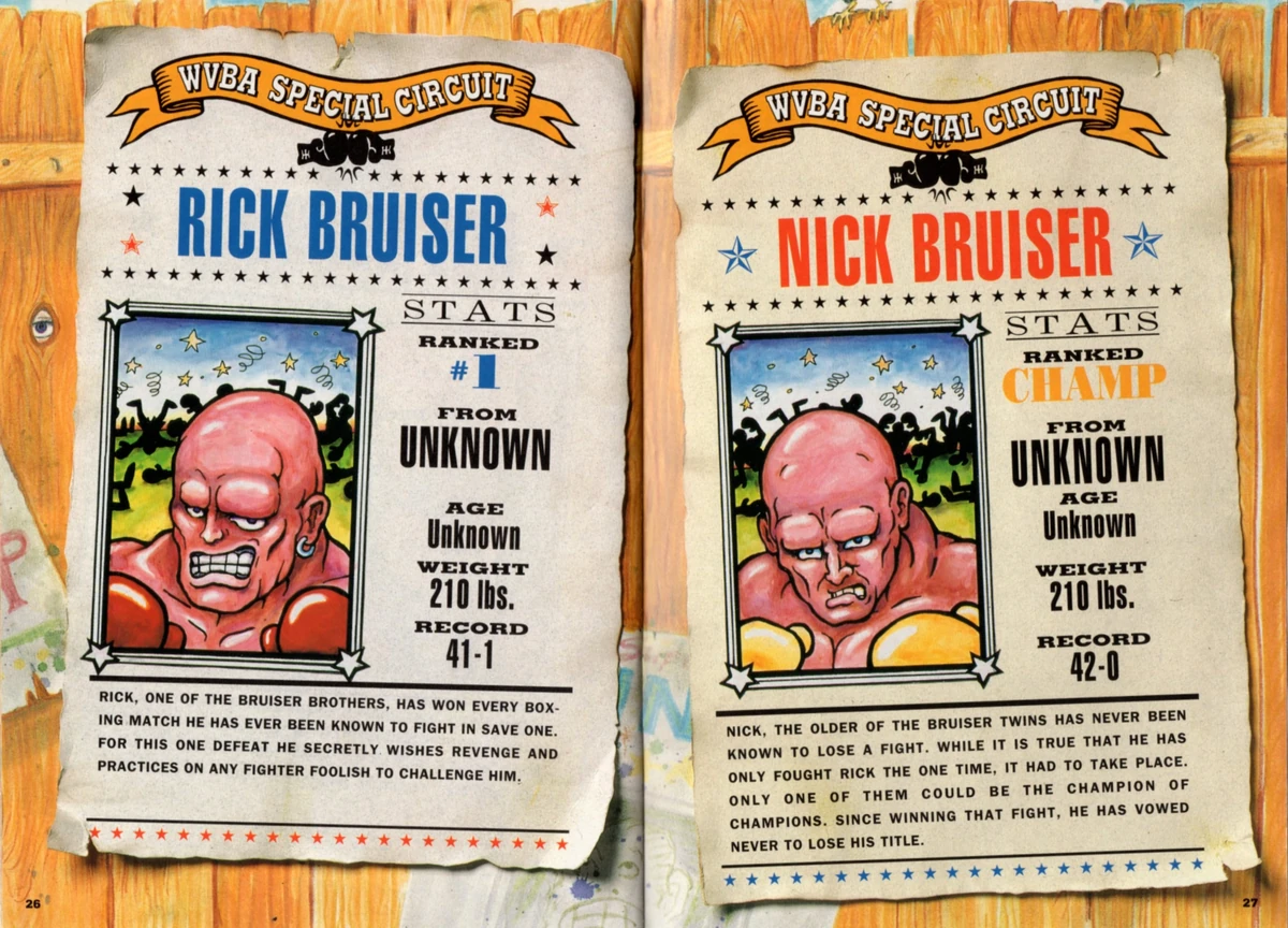 Nick Bruiser PunchOut!! Wiki Fandom