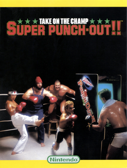 Arcade flyer of Super Punch-Out!!.