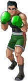 Little Mac's official art from Punch-Out!! Wii