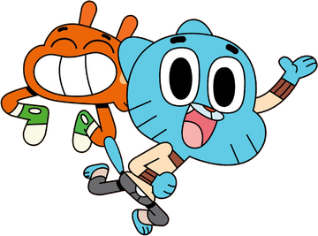 The Gumball Games - Head-to-Head Competition Between Gumball and Darwin  (Cartoon Network Games) 