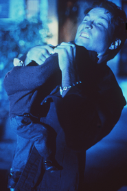 Pinhead strangling Joey