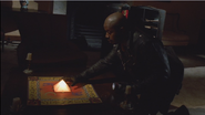 Jason investigating the Ouija Board