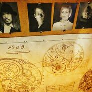 Cameo in Iron Cross on Hauser's note board