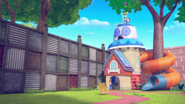 Puppy dog pals doghouse hot sale