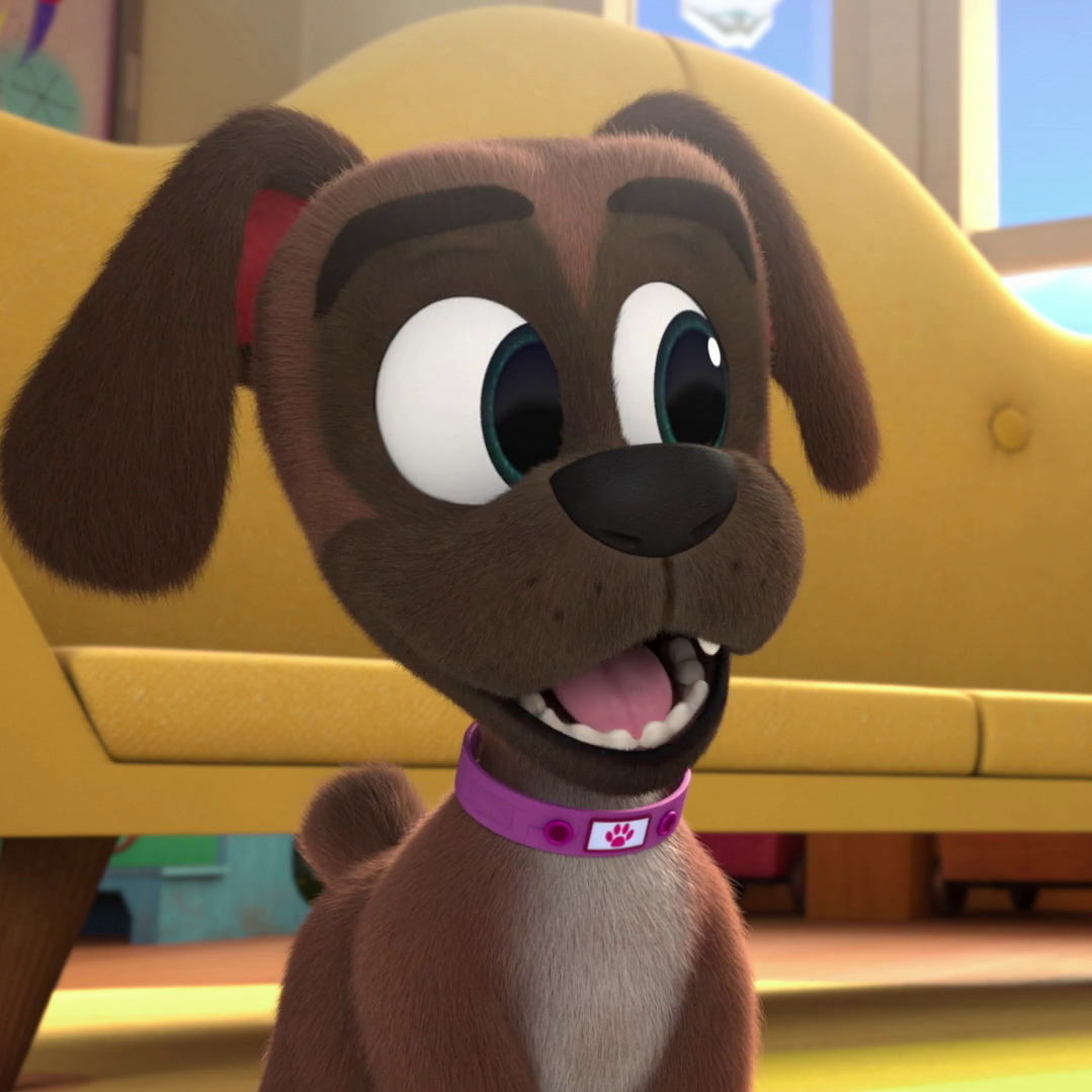 what breed is cupcake from puppy dog pals