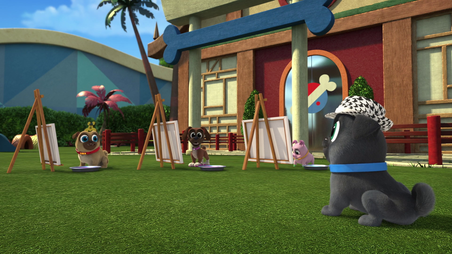 The Puppy Outdoor Play Day Games | Puppy dog pals Wiki | Fandom