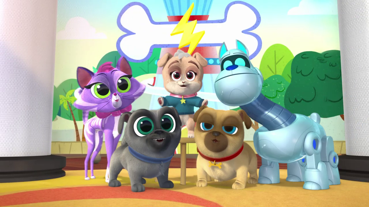 where does puppy dog pals take place