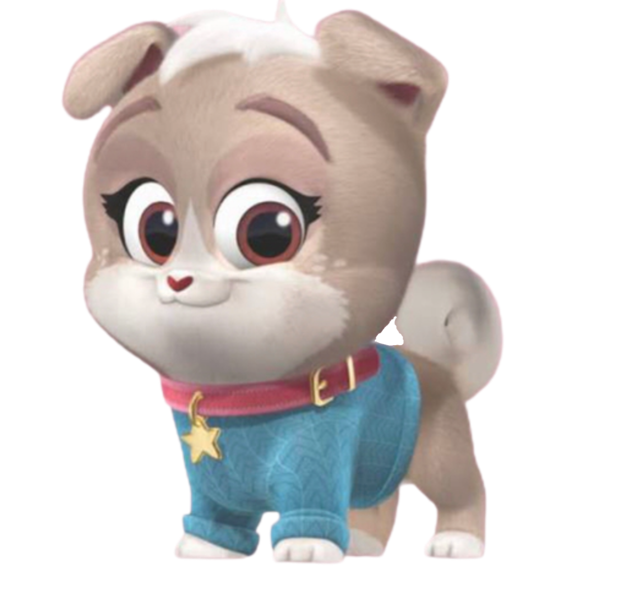 what is the cats name on puppy dog pals