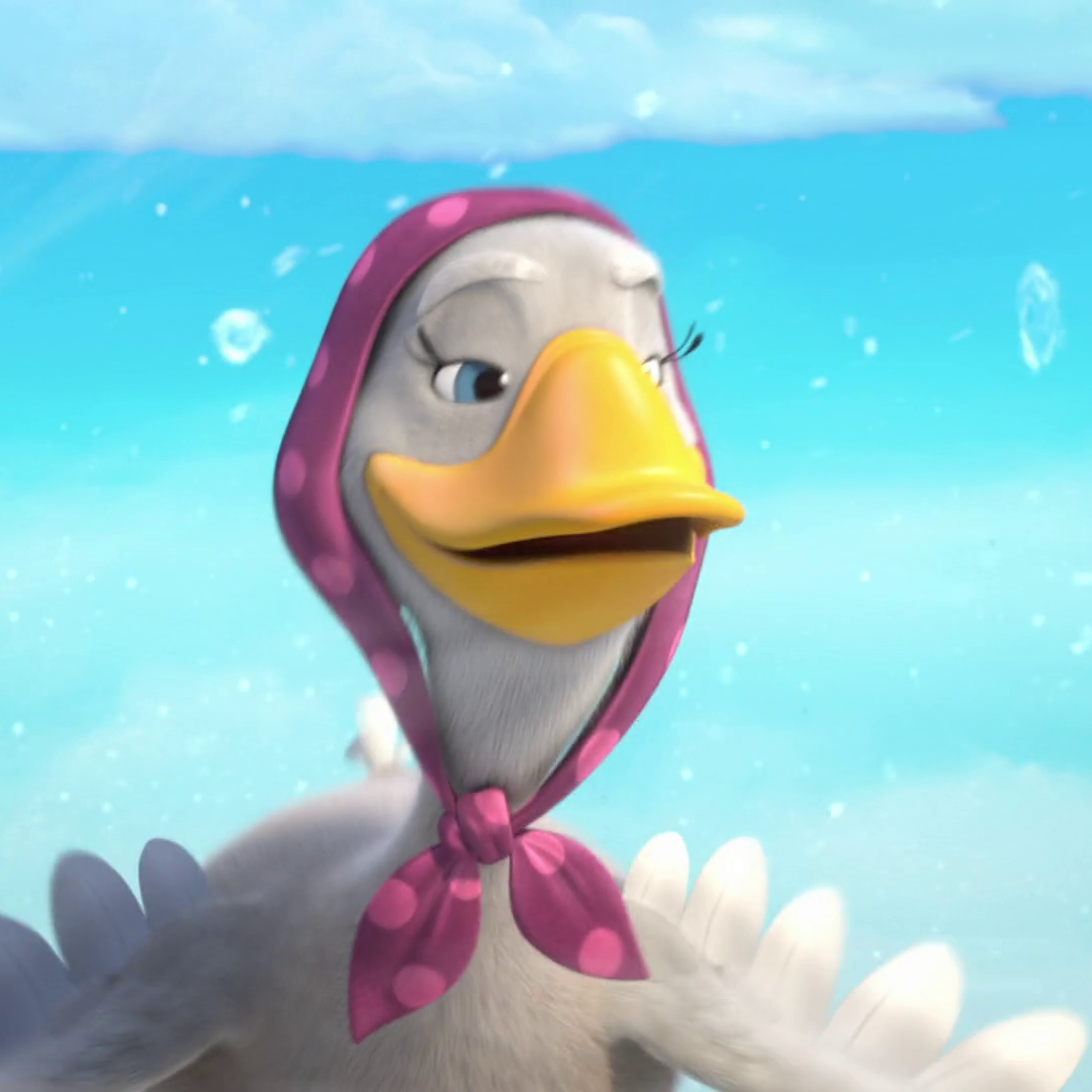 who plays the seagull in puppy dog pals