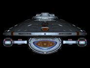 Normal front view of Kristijan's ship,USS Voyager