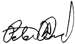 Peter David Signature Render