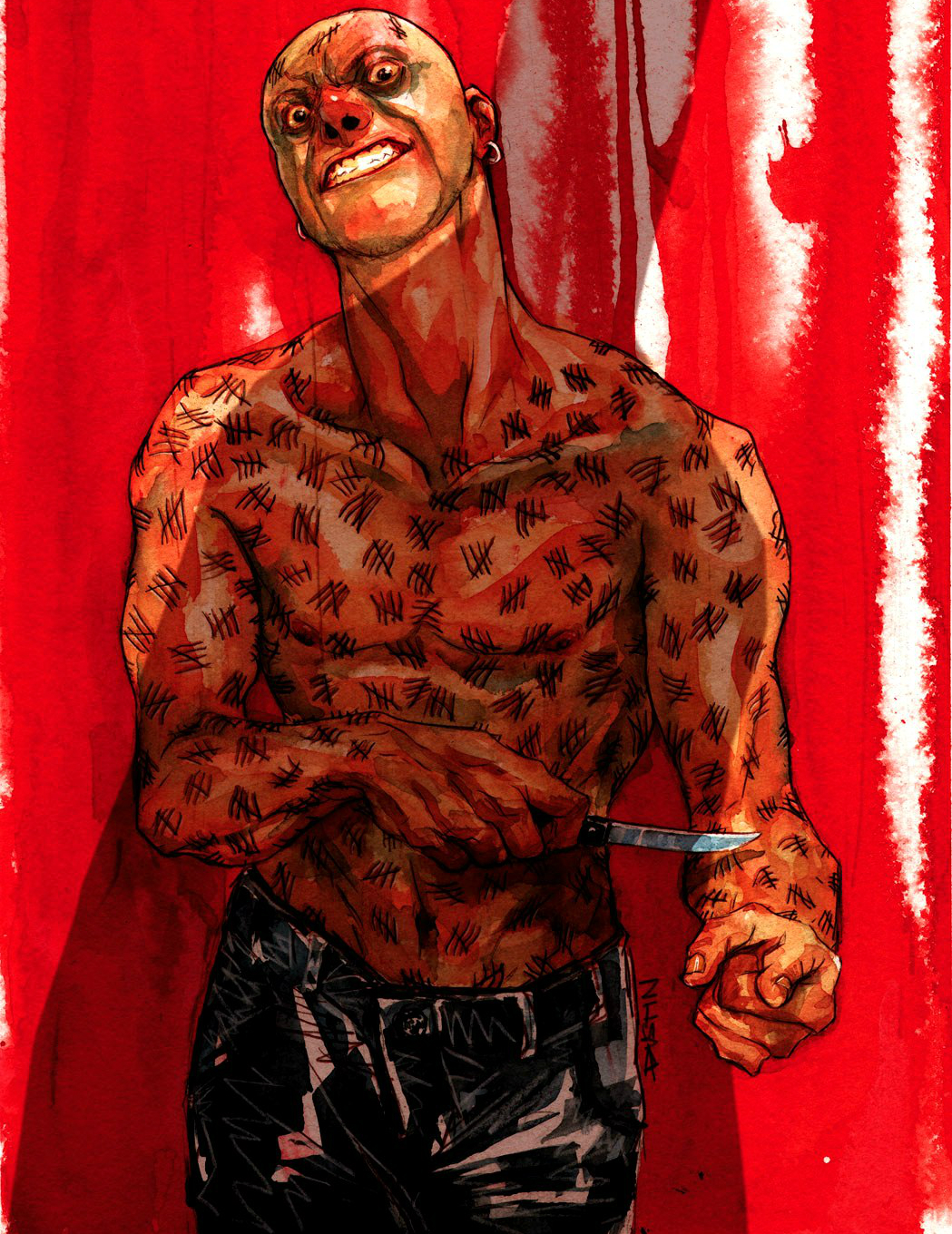 Victor Zsasz | Pure Evil Wiki | Fandom Victor Zsasz | Pure Evil Wiki | Fandom