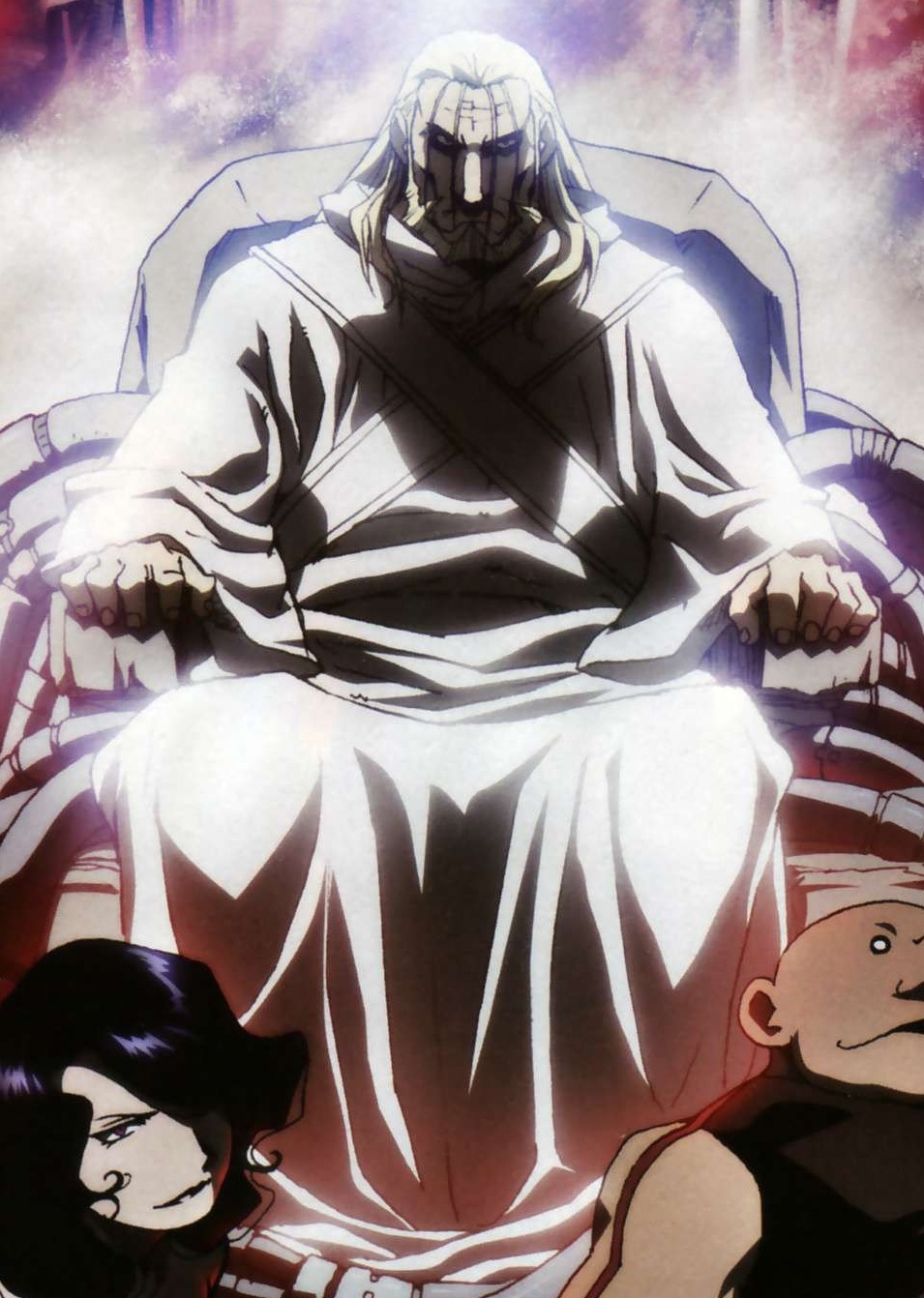 In the Fullmetal Alchemist: Brotherhood anime, how is the Father