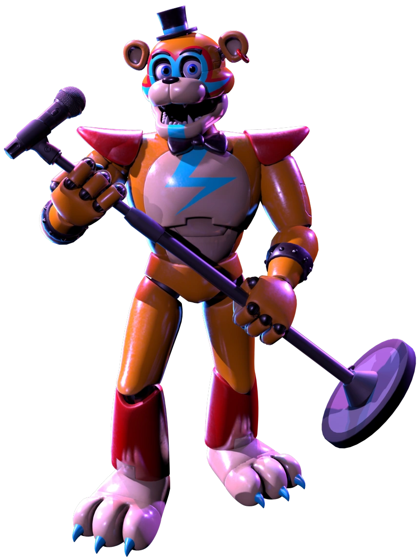 The new Five Nights at Freddy's Glamrock Freddy is technically a Mobile  Suit. : r/Gundam