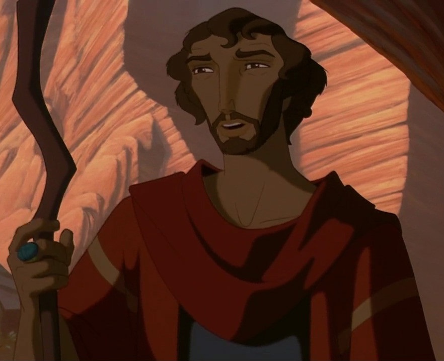 cartoon moses movie