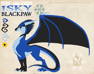 Pure lig isky blackpaw by dragonoficeandfire-d9ls682