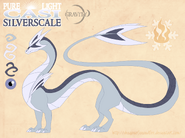 Pure lighcasi silverscale by dragonoficeandfire-d9lmvyr