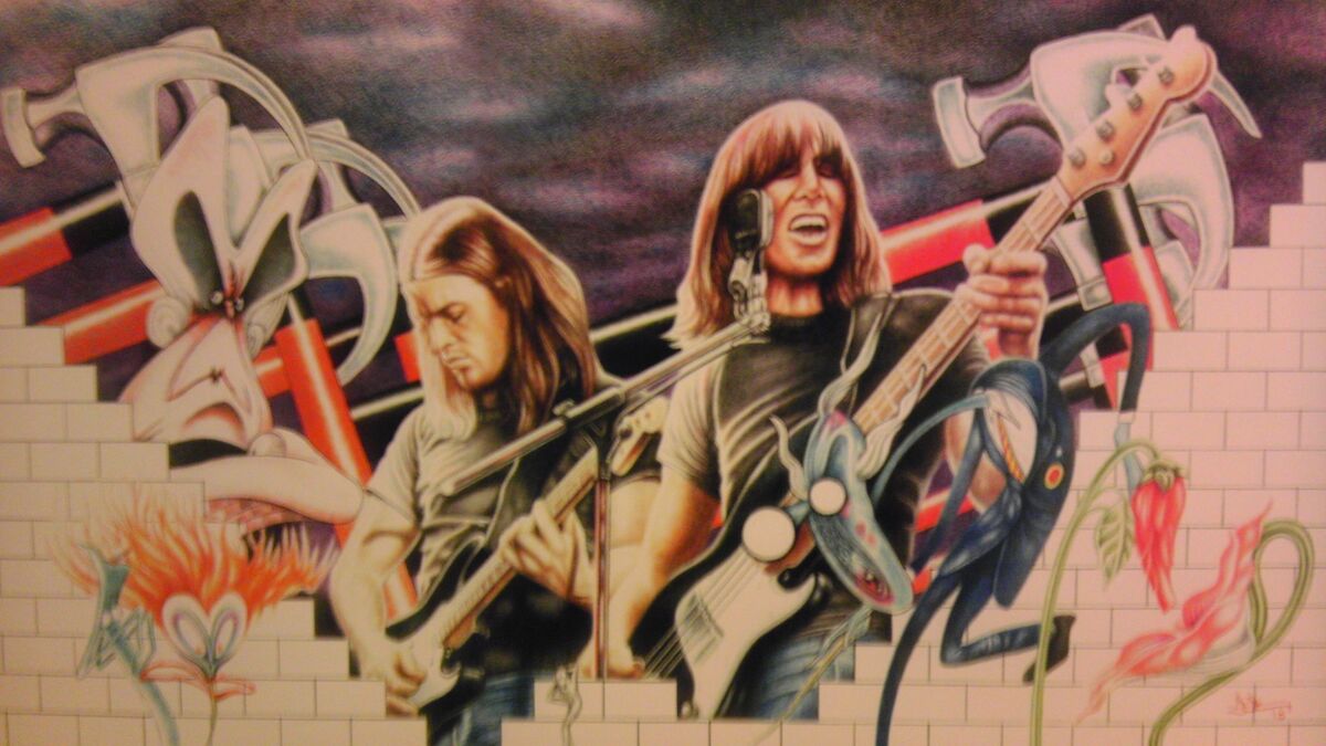 Another Brick In The Wall, Painting by Maggie