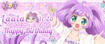 Laala’s official art on her birthday