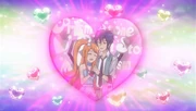 An image of Rizumu and Hibiki's marriage in P&P's Prism Act