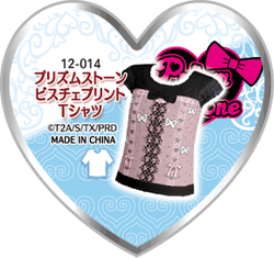 Prism Stone Bustier Print T-Shirt | Pretty Rhythm Wiki | Fandom