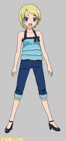 Serena as she is seen in "Aurora Dream" at age 14.
