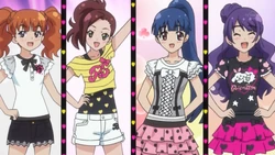 「Zai NOMURA 野村在 ラムダプリント　リミテッド Prism Stone Heart Lovely Skirt | Pretty Rhythm Wiki | Fandom