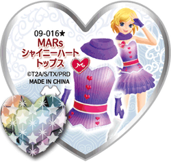 MARs Shining Heart Tops