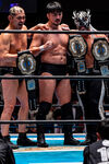 Minoru Suzuki, El Desperado and Ren Narita