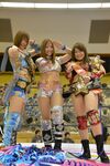 Io Shirai, Kairi Hojo and Mayu Iwatani