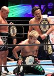 Hirooki Goto, Tomohiro Ishii and Yoshi-Hashi