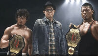 TAKAYama as a 3 times Open The Twin Gate Champions