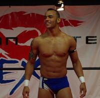 Ricochet as a rookie in 2010