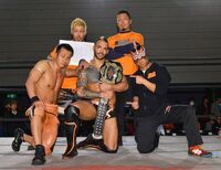 Ricochet, the first Gaijin to win the champion