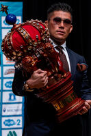 SANADA as the winner of the 2023 New Japan Cup