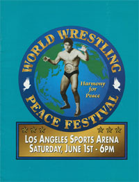 World Wrestling Peace Festival poster
