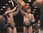 Akira Maeda and Nobuhiko Takada