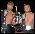 Masahiro Chono and Hiroyoshi Tenzan