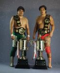 Kenta Kobashi and Mitsuharu Misawa