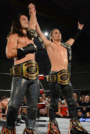 The Young Bucks ROH and IWGP Jr Heavy Tag Team Champions