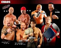 CHAOS after Karl Anderson, Giant Bernard, Takashi Izuka, Tomohiro Ishii, Gedo and Jado addition