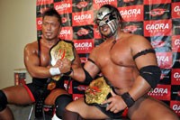 Takagi and Kong as Open The Twin Gate Champions