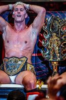 Sabre as the IWGP World Heavyweight Champion