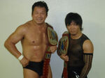 MIKAMI and Tatsumi Fujinami