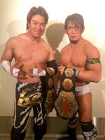 YAMATO and KAI as the Open The Twin Gate Champions