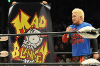 Akira Tozawa renaming Blood Warriors to MAD BLANKEY