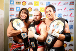 Hiroshi Tanahashi, Michael Elgin and Yoshitatsu