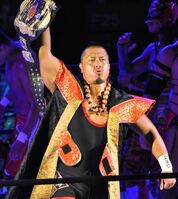 Shingo Takagi as 2 times Open the Dream Gate Champion