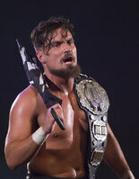 Marty Scurll as the IWGP Junior Heavyweight Champion